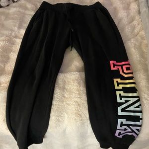 Pink joggers